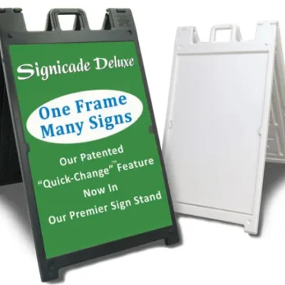 Large A Frame (Black / White)